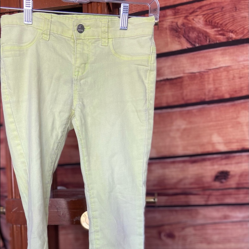 Lime Green Jeggings Size 10